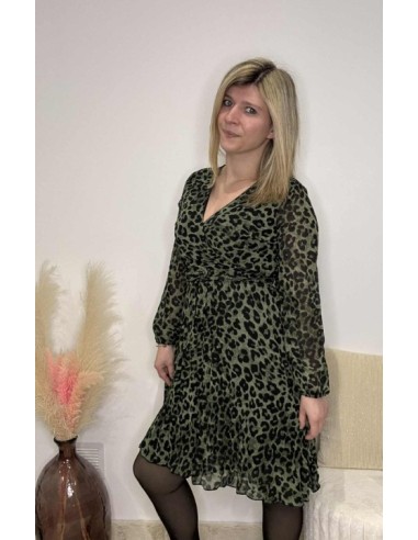 Robe Laurene léopard