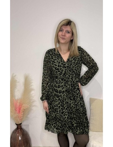 Robe Laurene léopard