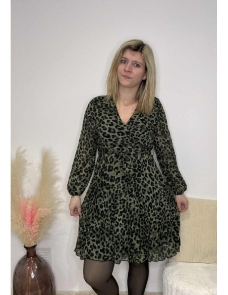 Robe Laurene léopard