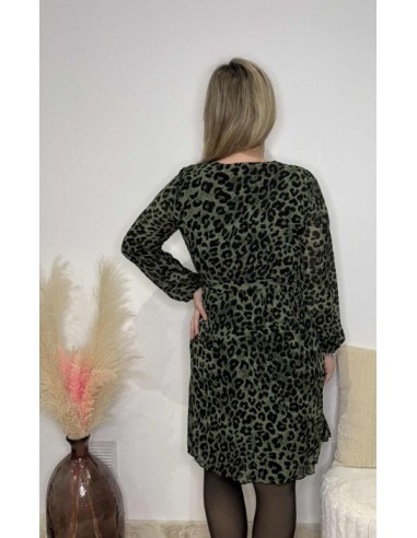 Robe Laurene léopard