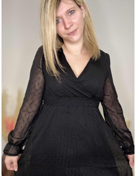 Robe femme tendance noire chic