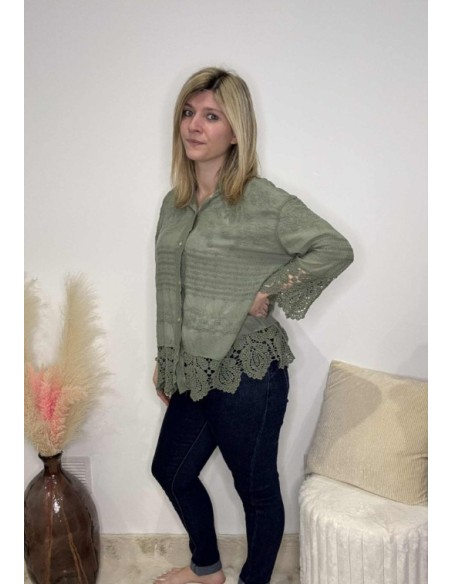 Chemise style bohème femme tendance mode