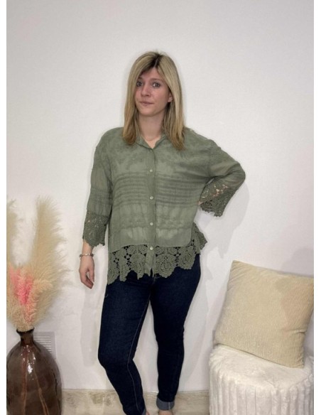 Chemise style bohème femme tendance mode