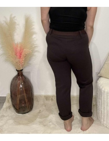 Pantalon coupe droite femme tendance mode