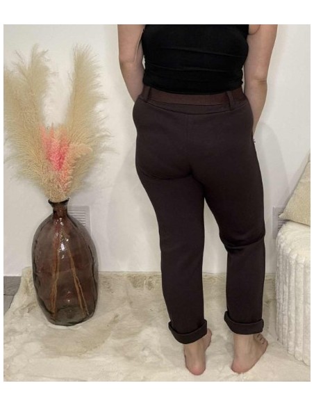Pantalon coupe droite femme tendance mode