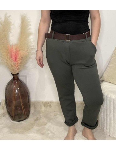 Pantalon coupe droite femme tendance mode