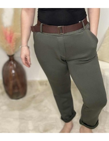Pantalon coupe droite femme tendance mode