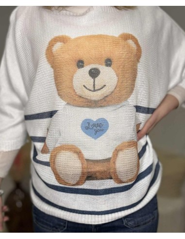 Pull femme ourson bear