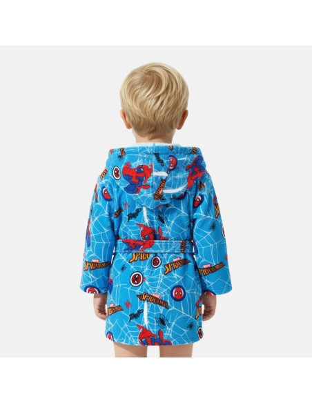 Peignoir Spiderman Enfant  | Doux et Confortable