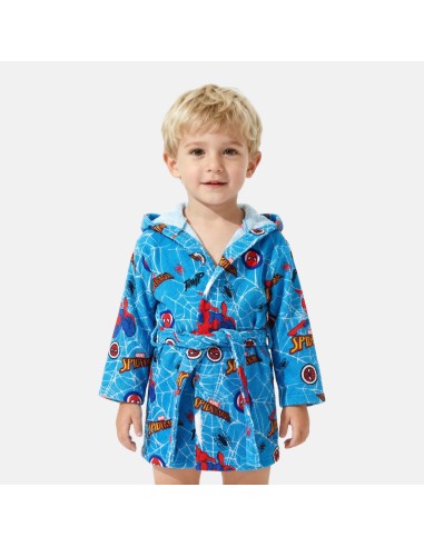 Peignoir Spiderman Enfant  | Doux et Confortable