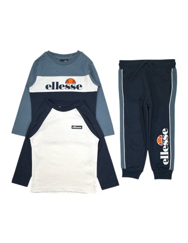Pack 2 t-shirt manche longue et pantalon enfant Ellesse
