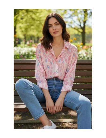 Chemise femme oversize grande taille mode