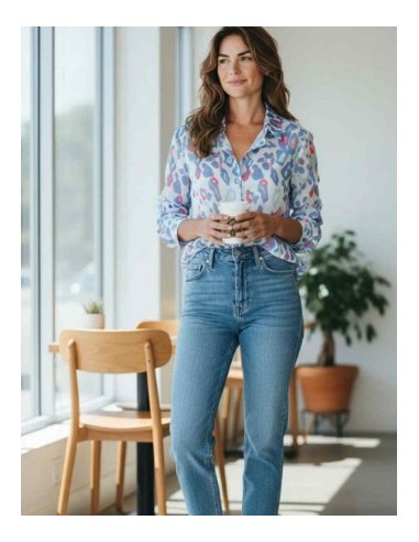 Chemise femme oversize grande taille mode