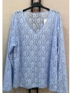 Top dentelle tendance mode petite et grande taille
