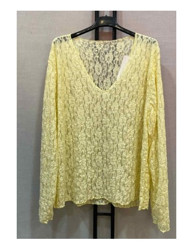 Top dentelle tendance mode petite et grande taille