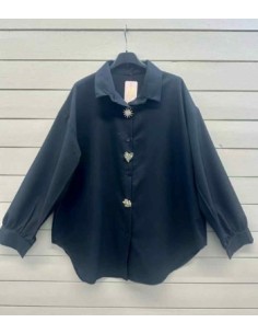 Chemise femme bijoux tendance oversize 2