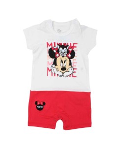 Combinaison short Minnie rouge