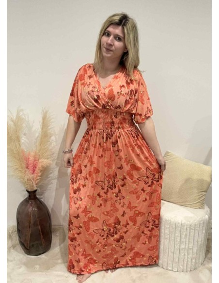 Robe longue femme magique tendance look fashion mode