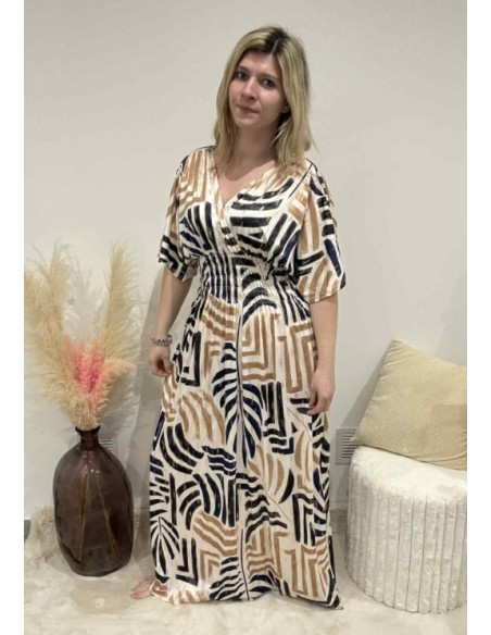 Robe longue femme magique tendance look fashion mode