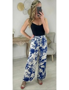 Pantalon magique motif tropical du 36 au 46
