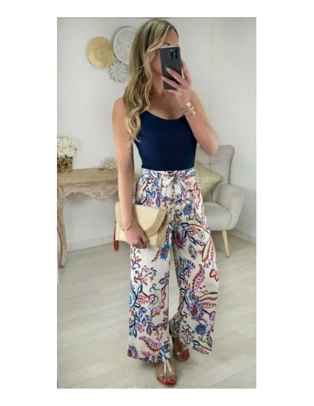 Pantalon magique motif tendance