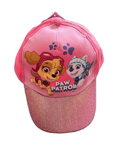 Casquette Paw Patrol rose clair