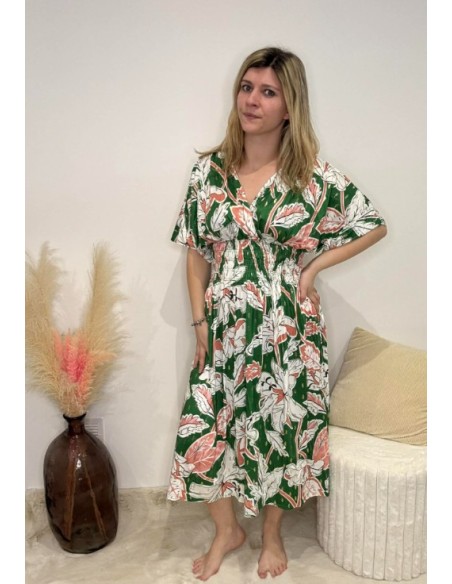 Robe mi longue magique tendance chic pour femme