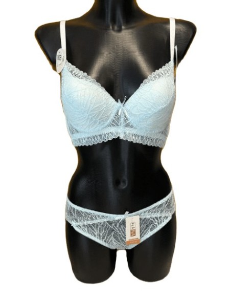 Ensemble sous vêtement turquoise