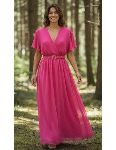 Robe cérémonie tendance chic grande taille du 42 au 50 2
