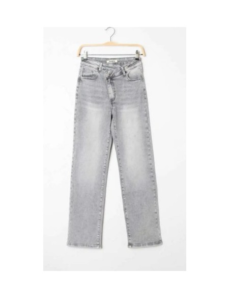 Jeans asymétrique femme du 36 au 44
