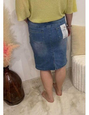 Jupe en jeans femme