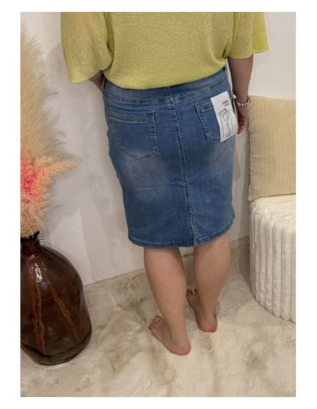 Jupe en jeans femme