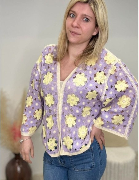Gilet brodé Aimee