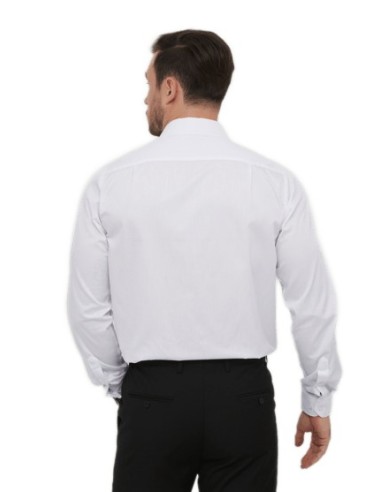 Chemise homme manche longue blanche