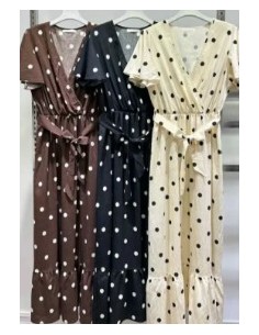 Robe à pois Josiane 2
