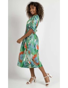 Robe mi-longue Solia