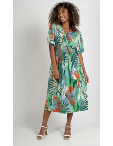 Robe mi-longue Solia