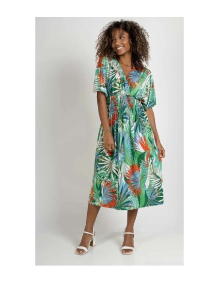 Robe mi-longue Solia