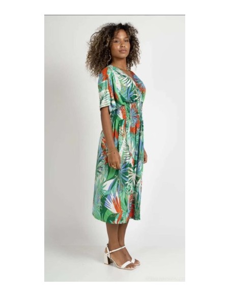 Robe mi-longue Solia