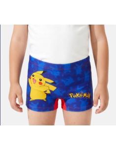Maillot de bain boxer Spiderman bleu