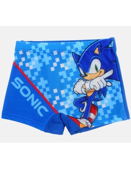 Maillot de bain boxer Spiderman bleu