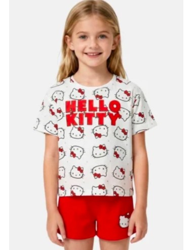 Ensemble short Hello Kitty fille