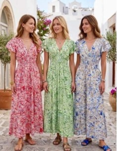Robe longue Filippa (viscose)