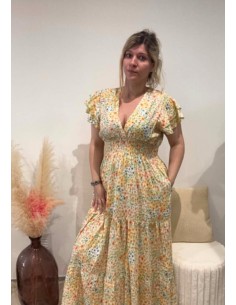 Robe longue Doris (viscose) 2