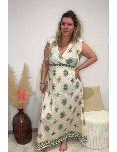 Robe longue Britta (viscose)