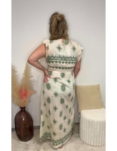 Robe longue Britta (viscose) 2