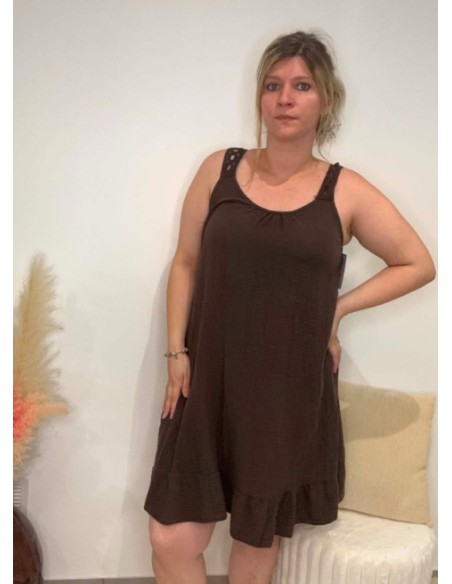 Robe Arianna (gaze de coton)