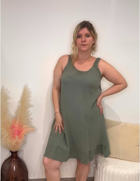 Robe Arianna (gaze de coton)