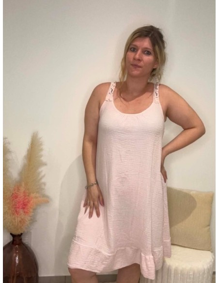 Robe Arianna (gaze de coton)