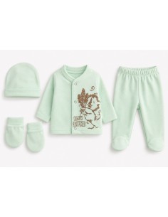 ensemble bebe vert